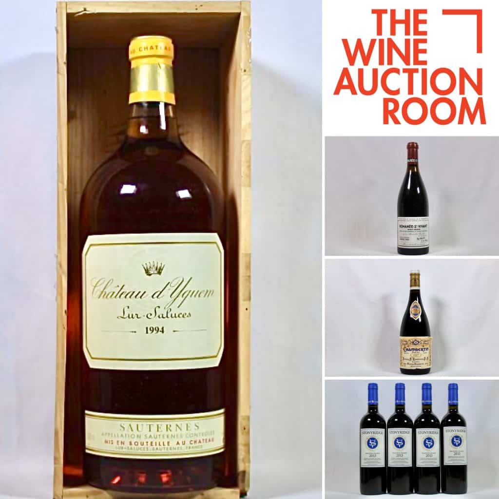 Date Announced! November Rare & Fine Wine Live Auction The Wine